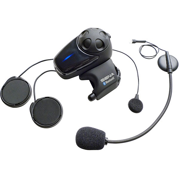 Bluetooth headphones with mic - Sena SMH10 - headset - with Universal Microphone Kit Overview
