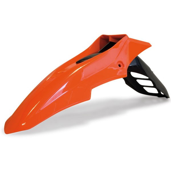 Acerbis Super Motard Front Fender - Black For KTM 690 SMC 2007-2010