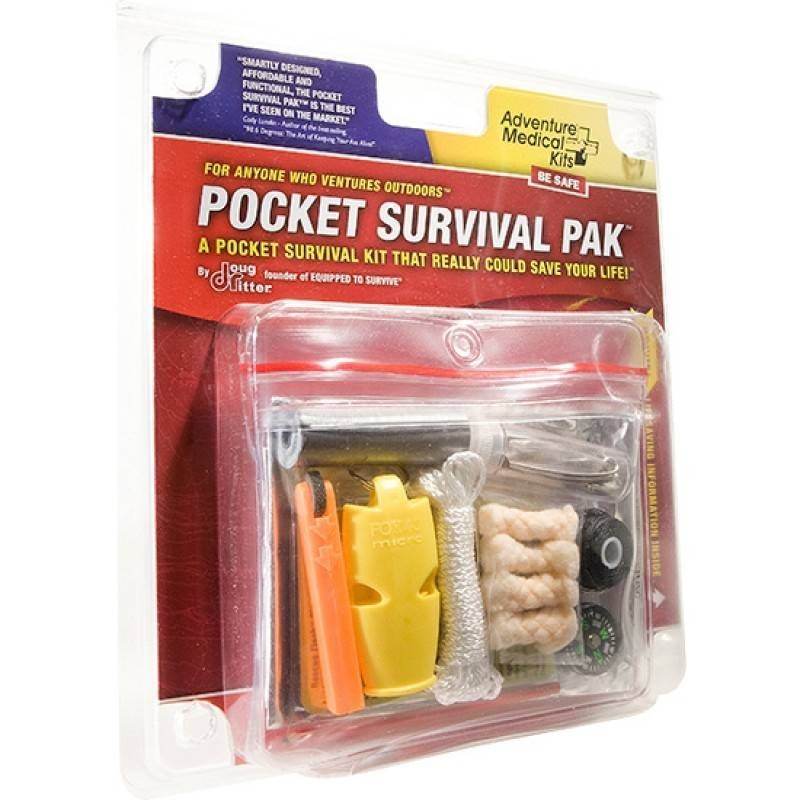 Adventure Medical Kits Pocket Survival Pak Miscellaneous Safety