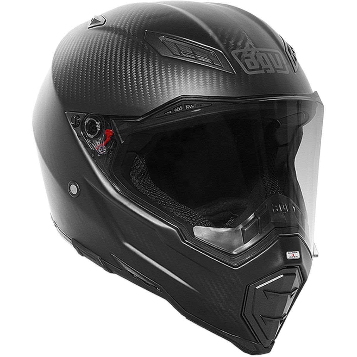 AGV AX-8 Naked Evo Helmet - Black Matt ⋆ Motorcycles R Us