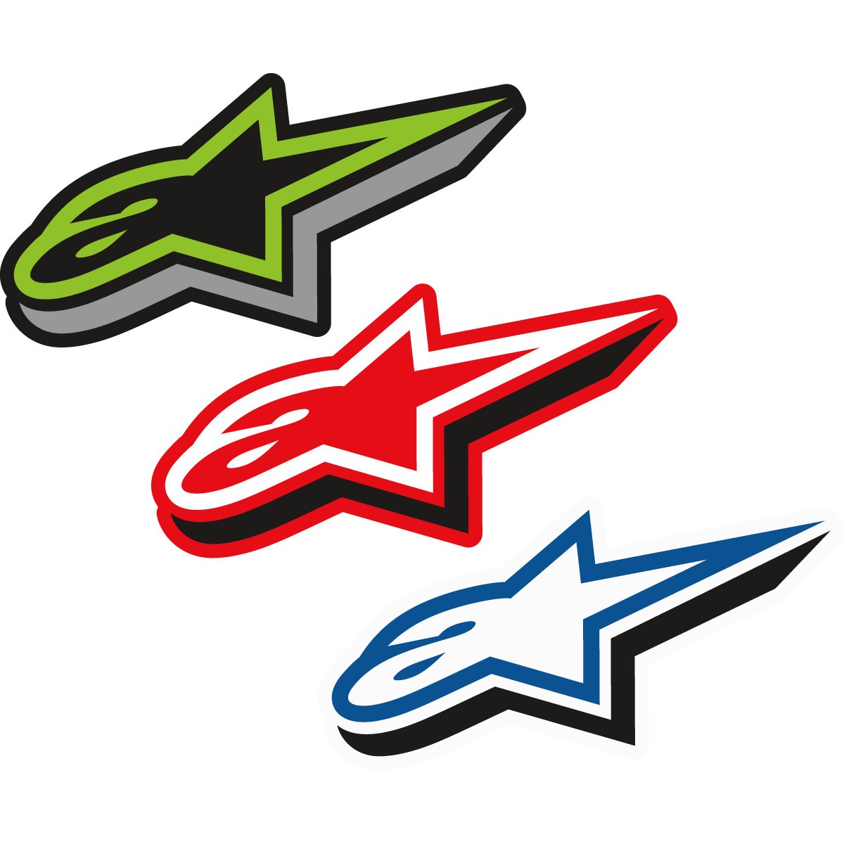 Alpinestars Duly Decal Stickers | FortNine Canada