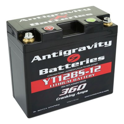 Antigravity YT12-BS 12-Cell Lithium-Ion Battery - AG-YT12BS-12 ...