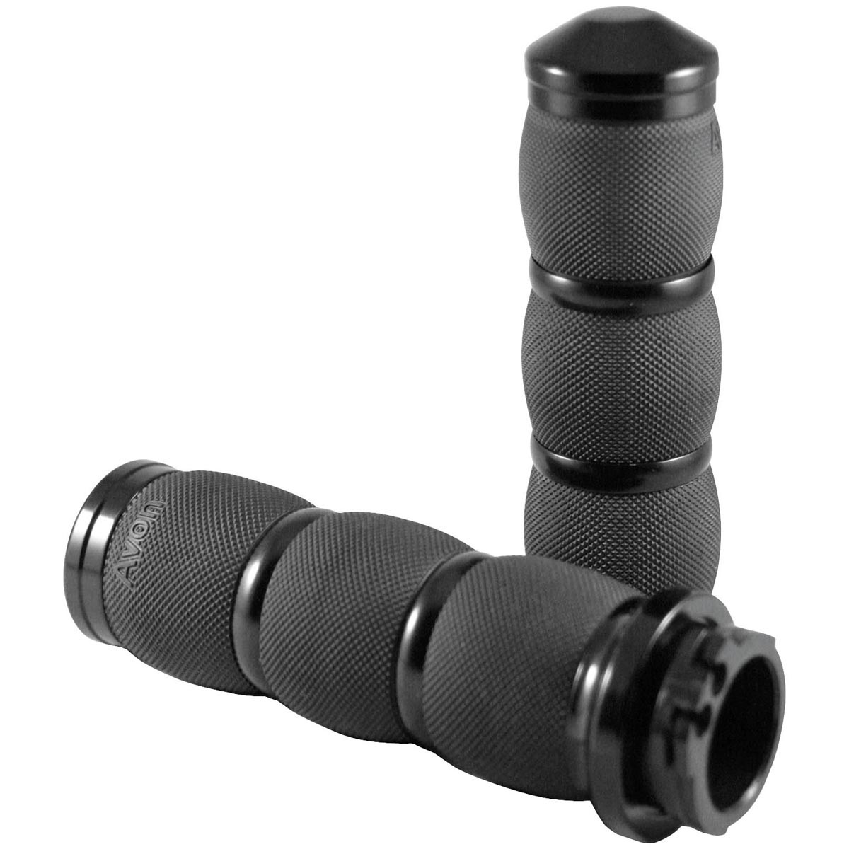 Avon Grips Air Cushion Grips For Harley Davidson PushPull Anodized