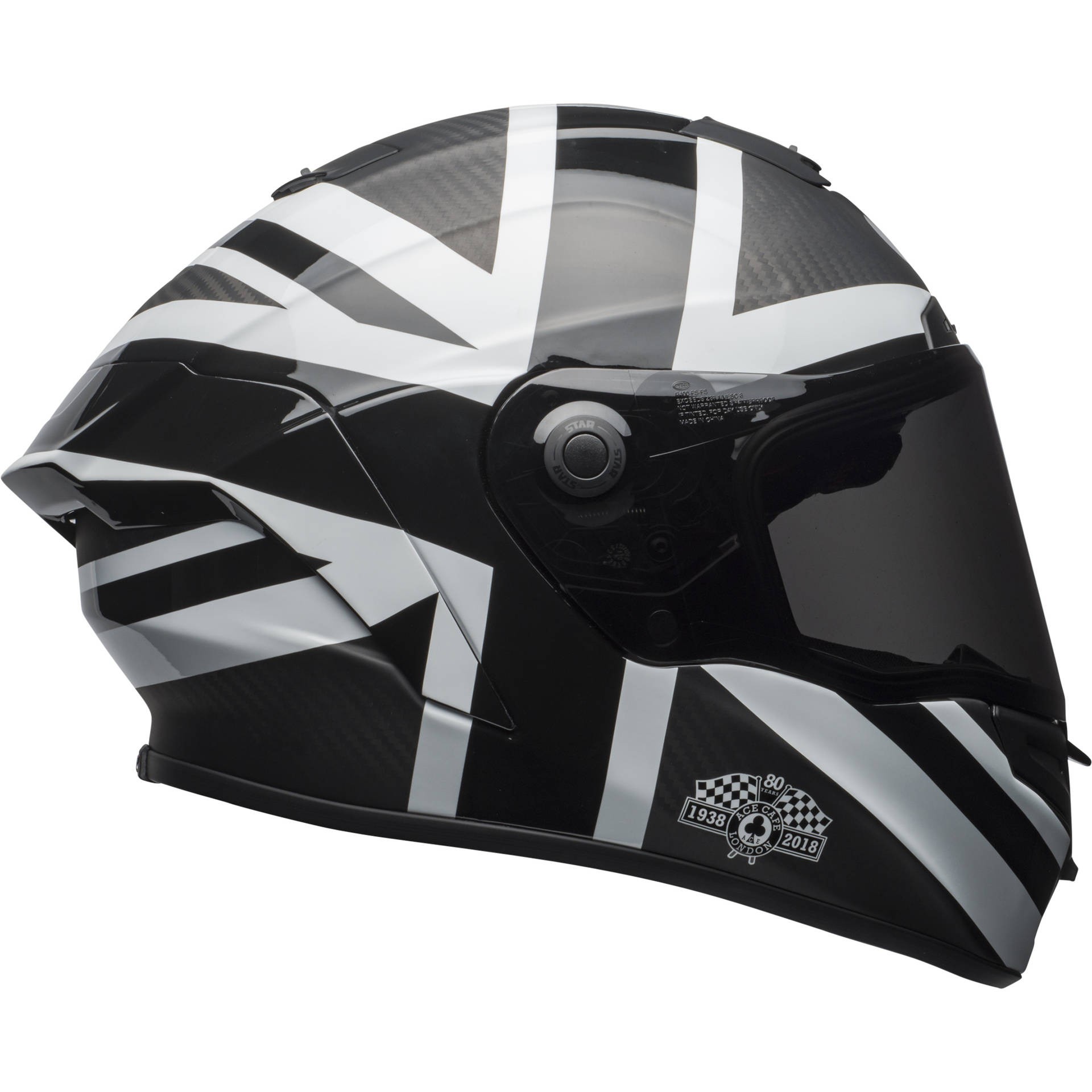 Bell Race Star Ace Cafe Blackjack Helmet - Full Face - Motorcycle