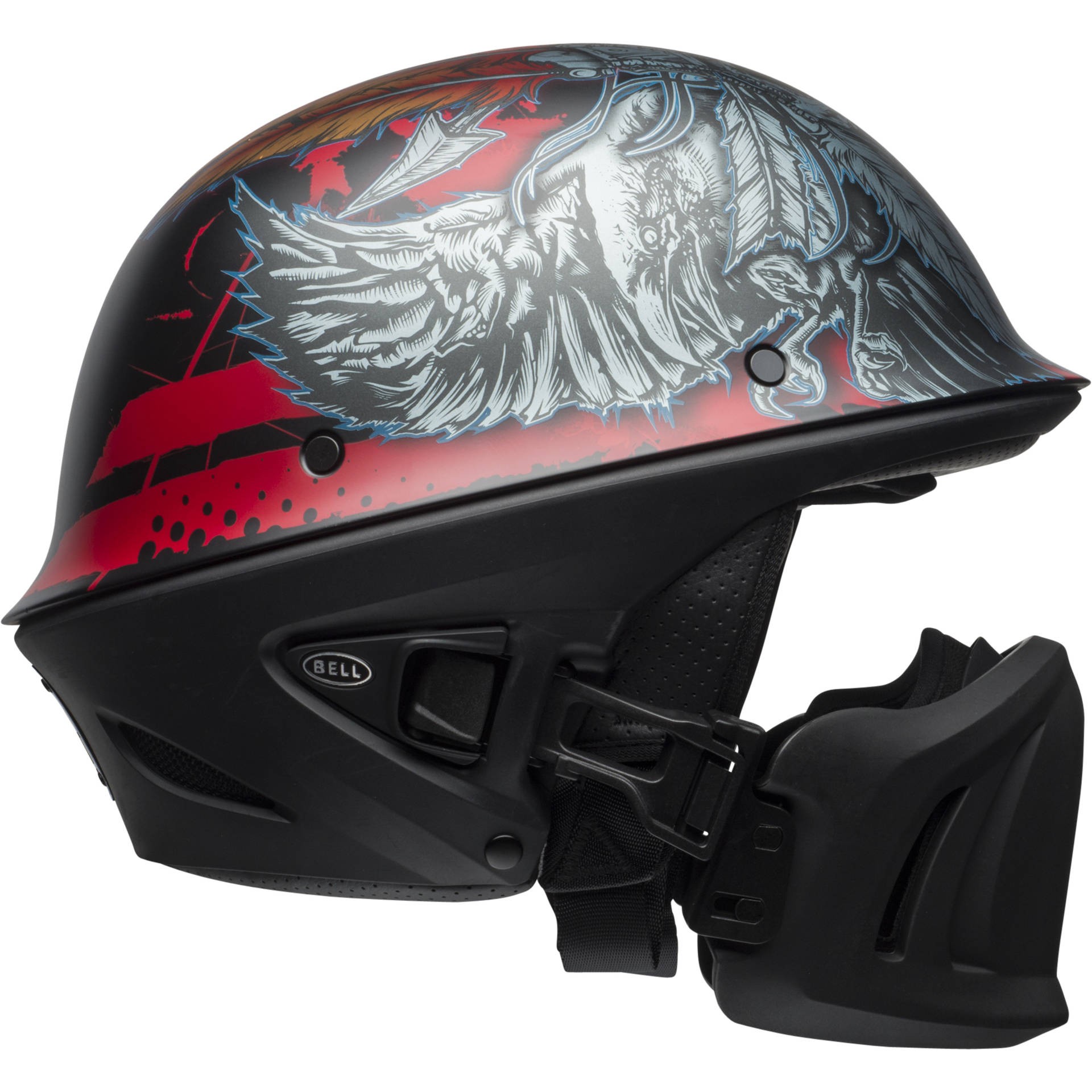 Bell Rogue Airtrix Helmet - Open Face - Motorcycle Helmets - Motorcycle