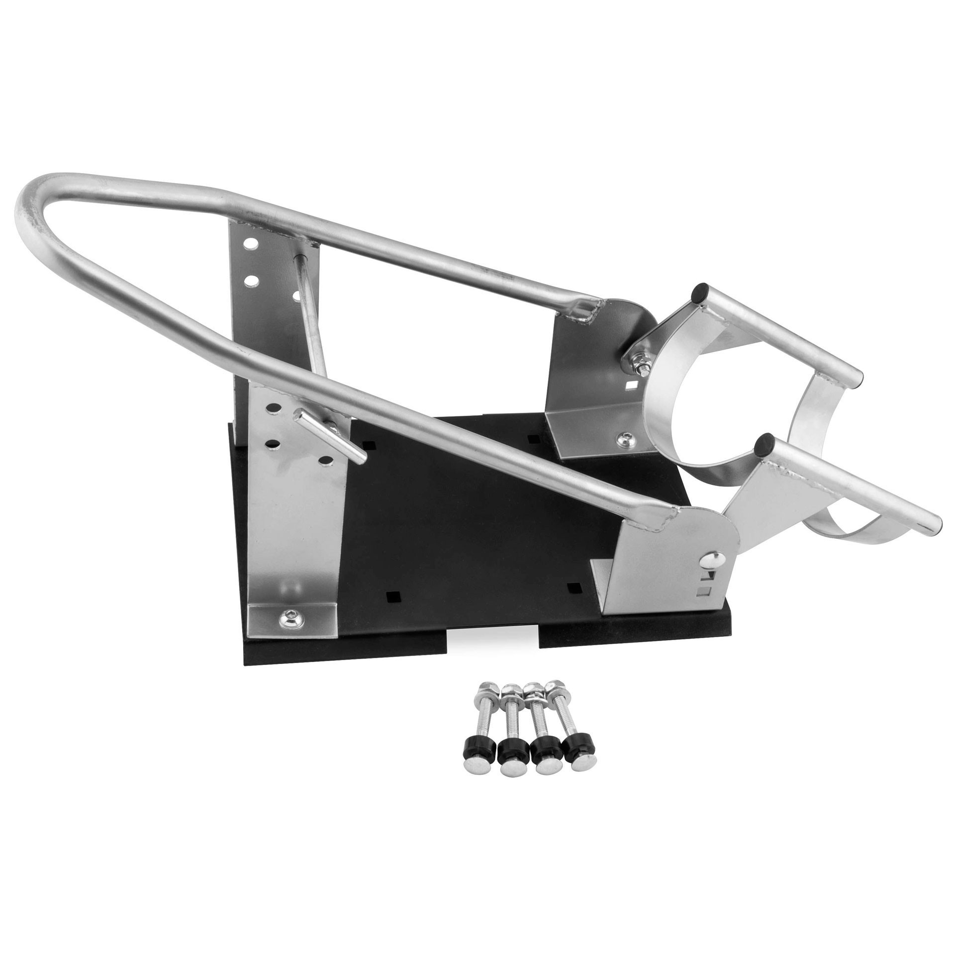 BikeMaster Heavy Duty Wheel Chock 152453 Trailer Security