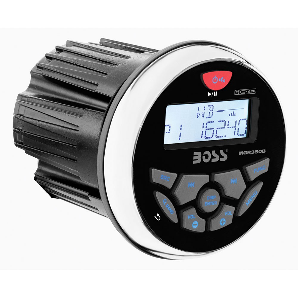 Boss Audio Marine Gauge Bluetooth Multimedia Player MGR350B Boss