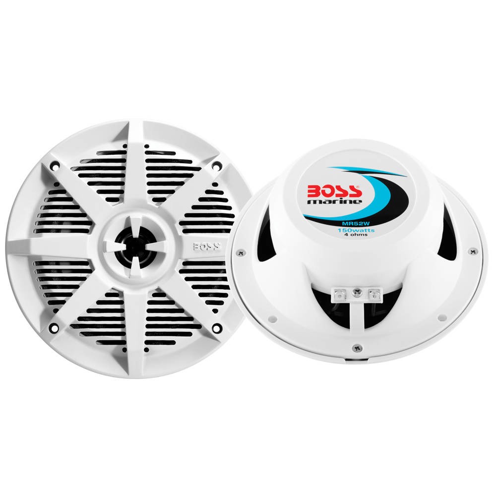 Boss Audio Marine 5.25in. 2Way 150 Watt Full Range Speakers Boss