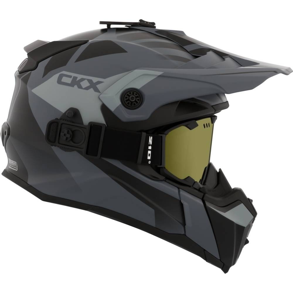 CKX Titan Abyss Snow Helmet Modular / FlipUp Helmets Snowmobile