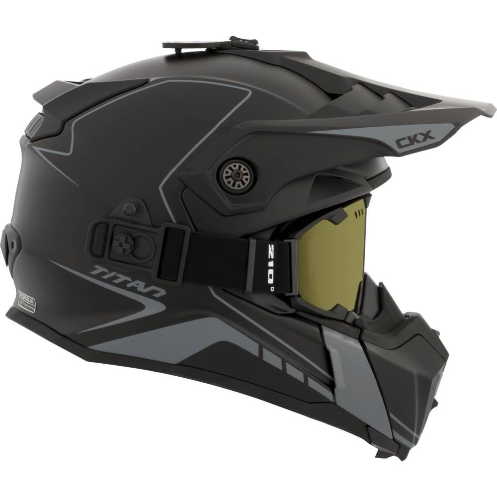 CKX Titan Atlas Snow Helmet Modular / FlipUp Helmets Snowmobile