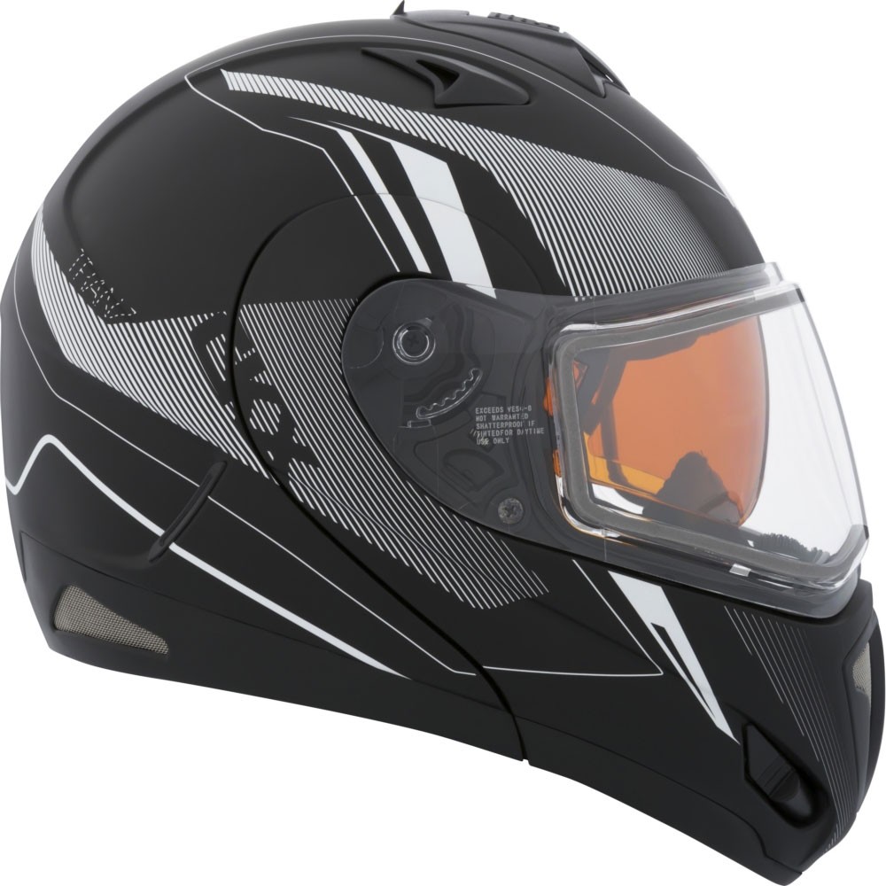 CKX Tranz RSV Rech Snow Helmet with Electric Shield Modular / FlipUp