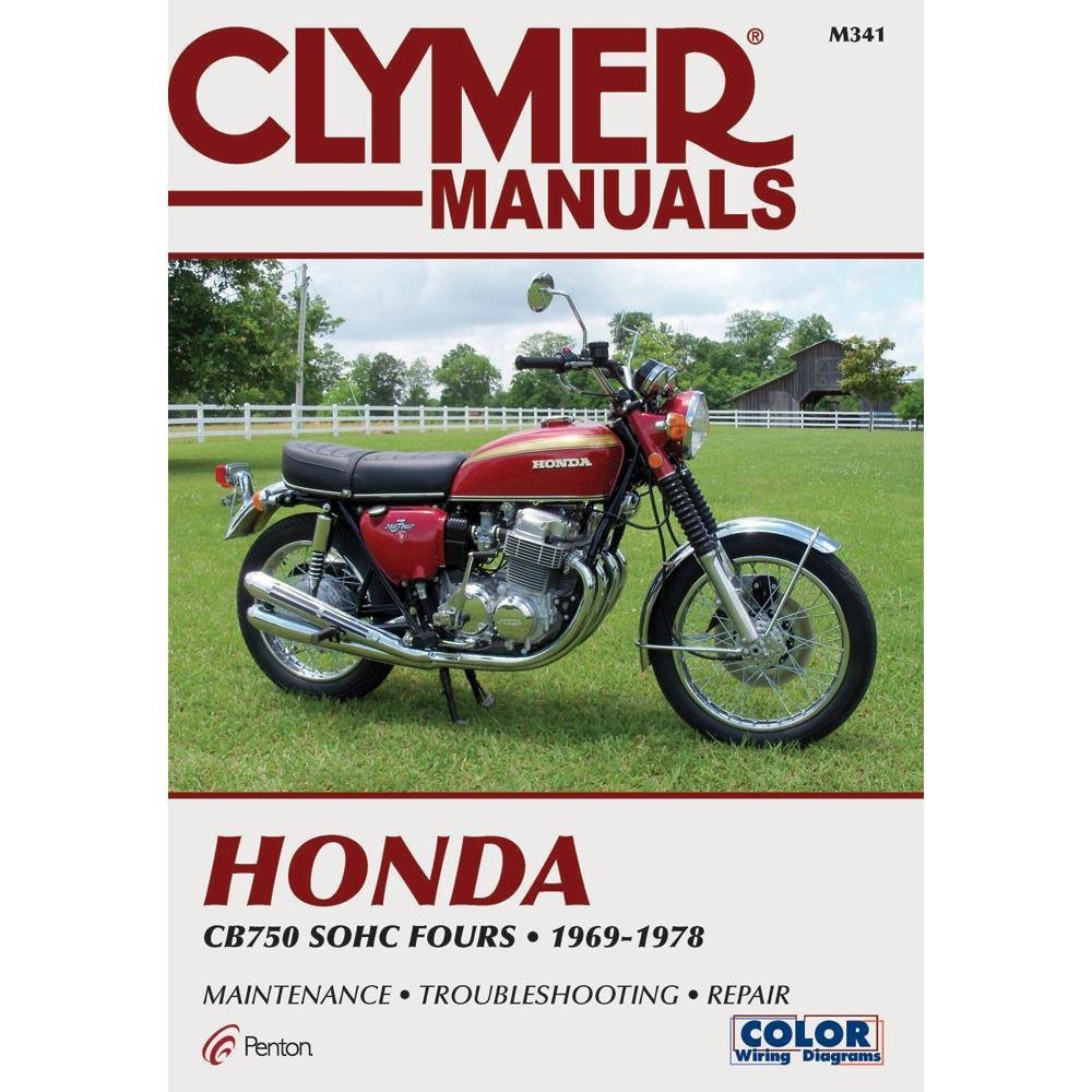 Clymer Repair Manual - Honda CB750 SOHC Fours - M341 - Manuals & Books ...