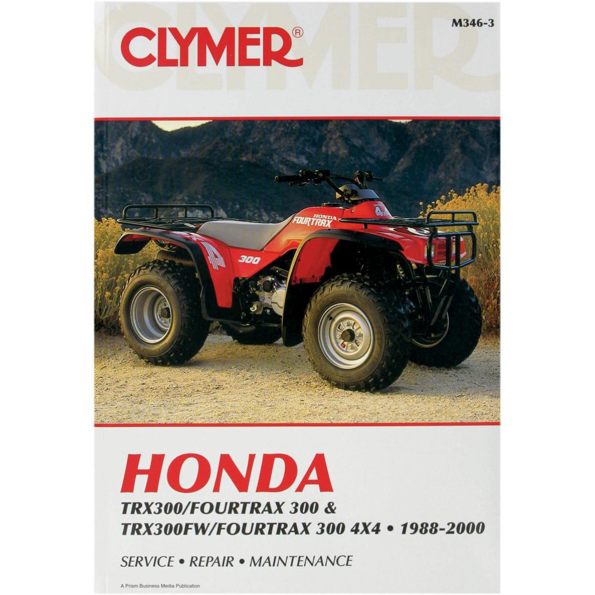 Clymer Repair Manual - Honda ATV TRX300-FW Fourtrax - M346-3 - Manuals &  Books - Books & DVDs - Parts - ATV / UTV | FortNine Canada