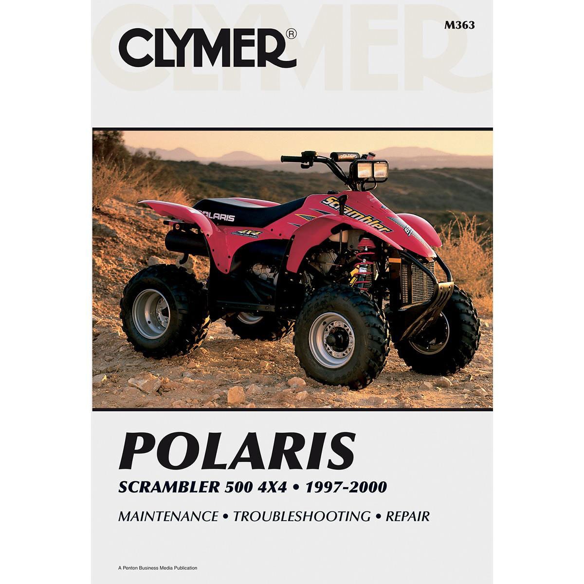 Clymer Repair Manual - M363 | Polaris Scrambler 500 4x4 1997-2000