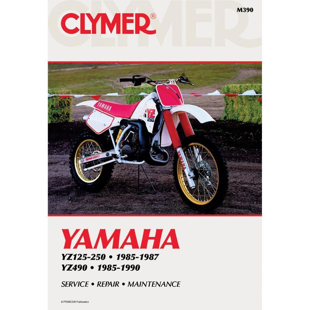 ... Array - clymer repair manual yamaha yz125 250 490 m390 manuals u0026 books rh ...