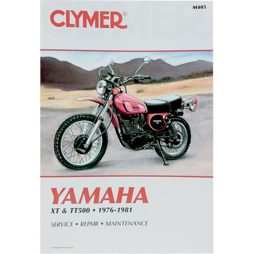Clymer Repair Manual - Yamaha XT/TT500 - M405