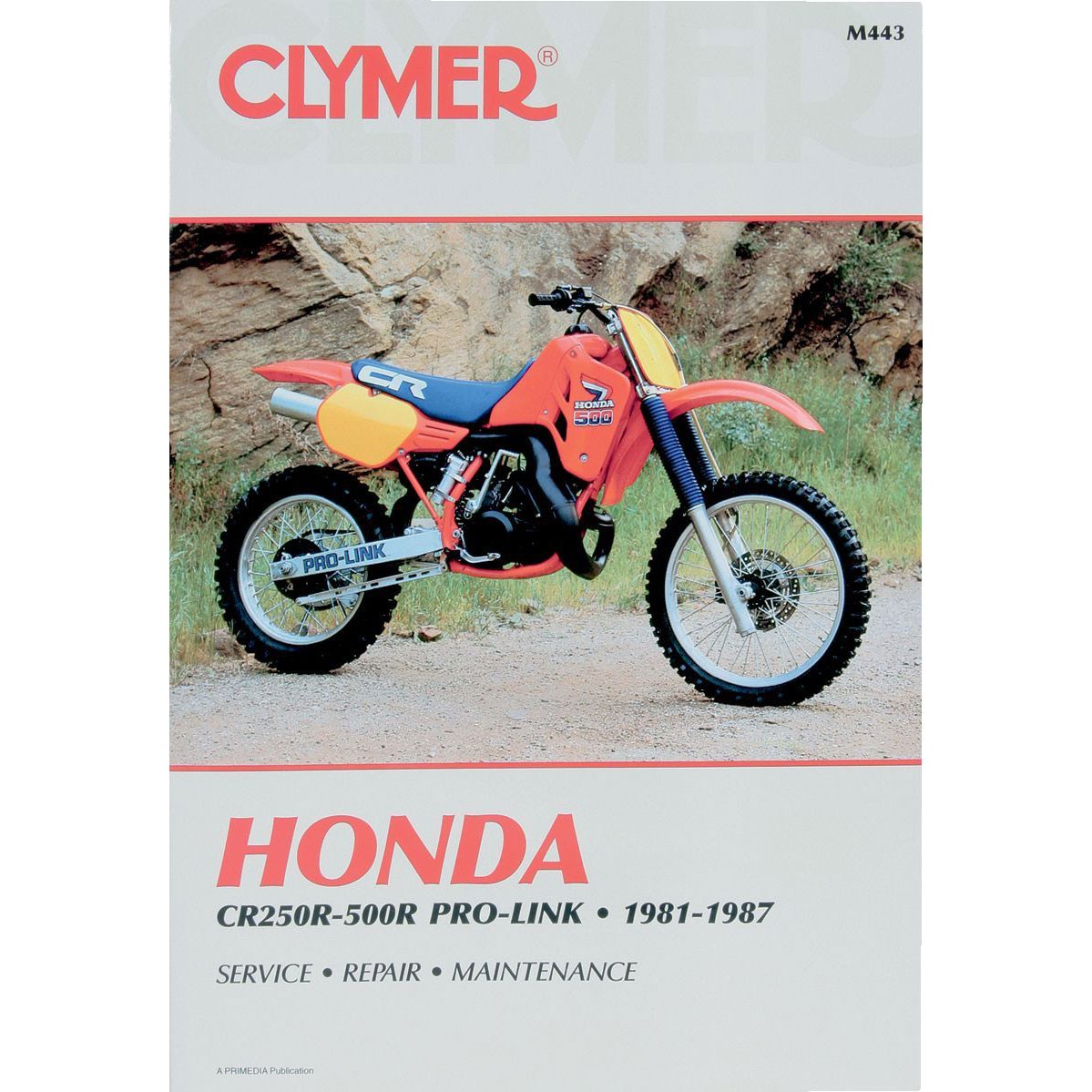 Clymer Repair Manual - Honda CR250R-500R - M443