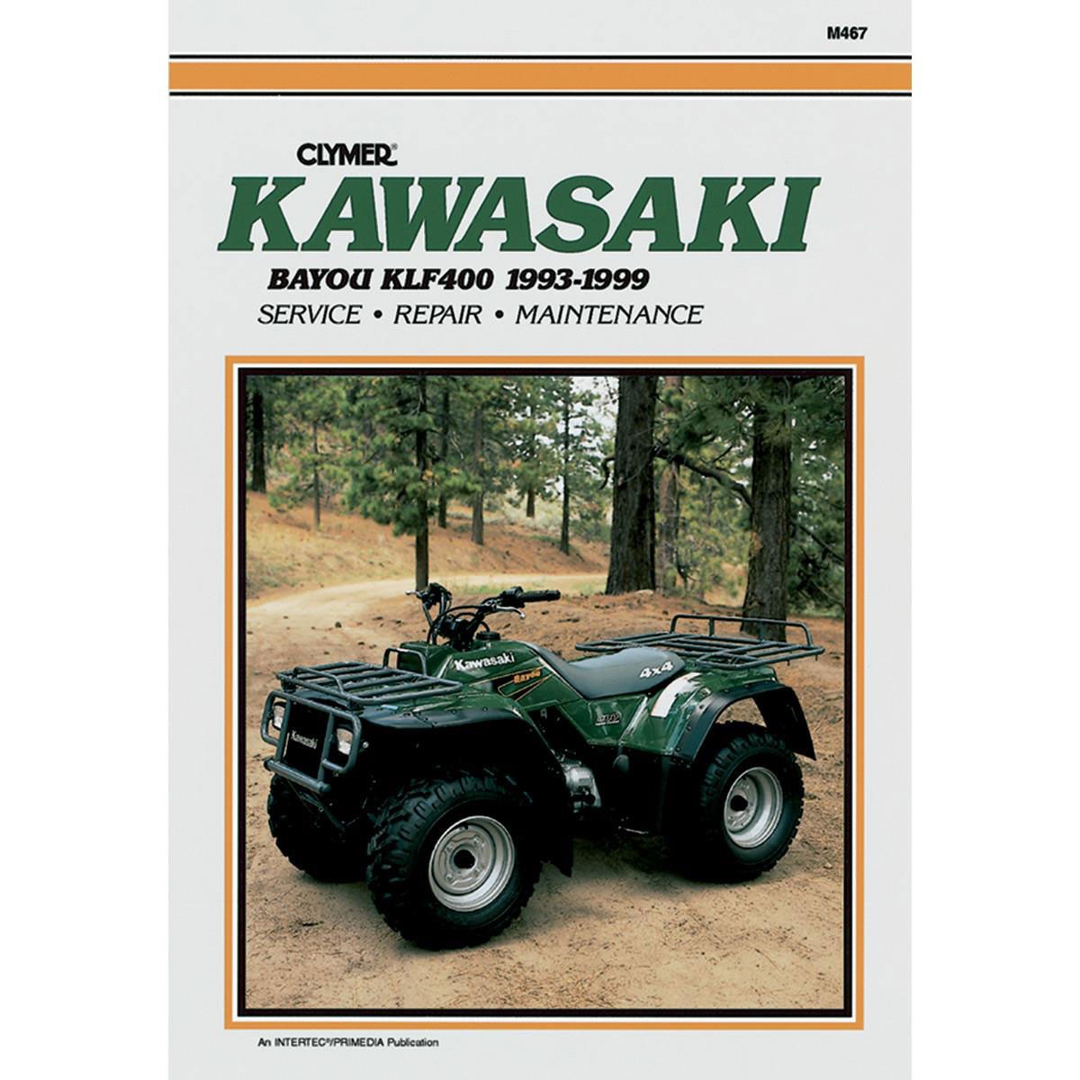 Clymer Repair Manual - M467 | Kawasaki KLF400 Bayou 4x4 1993-1999