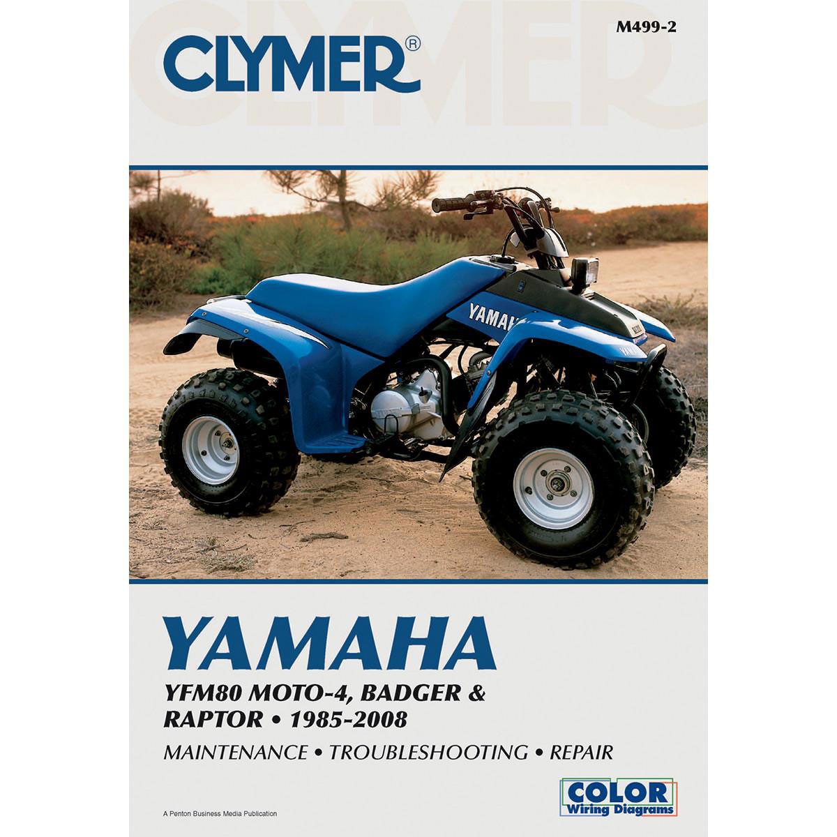 Clymer Repair Manual Yamaha YFM 80 Moto4/Badger/Raptor