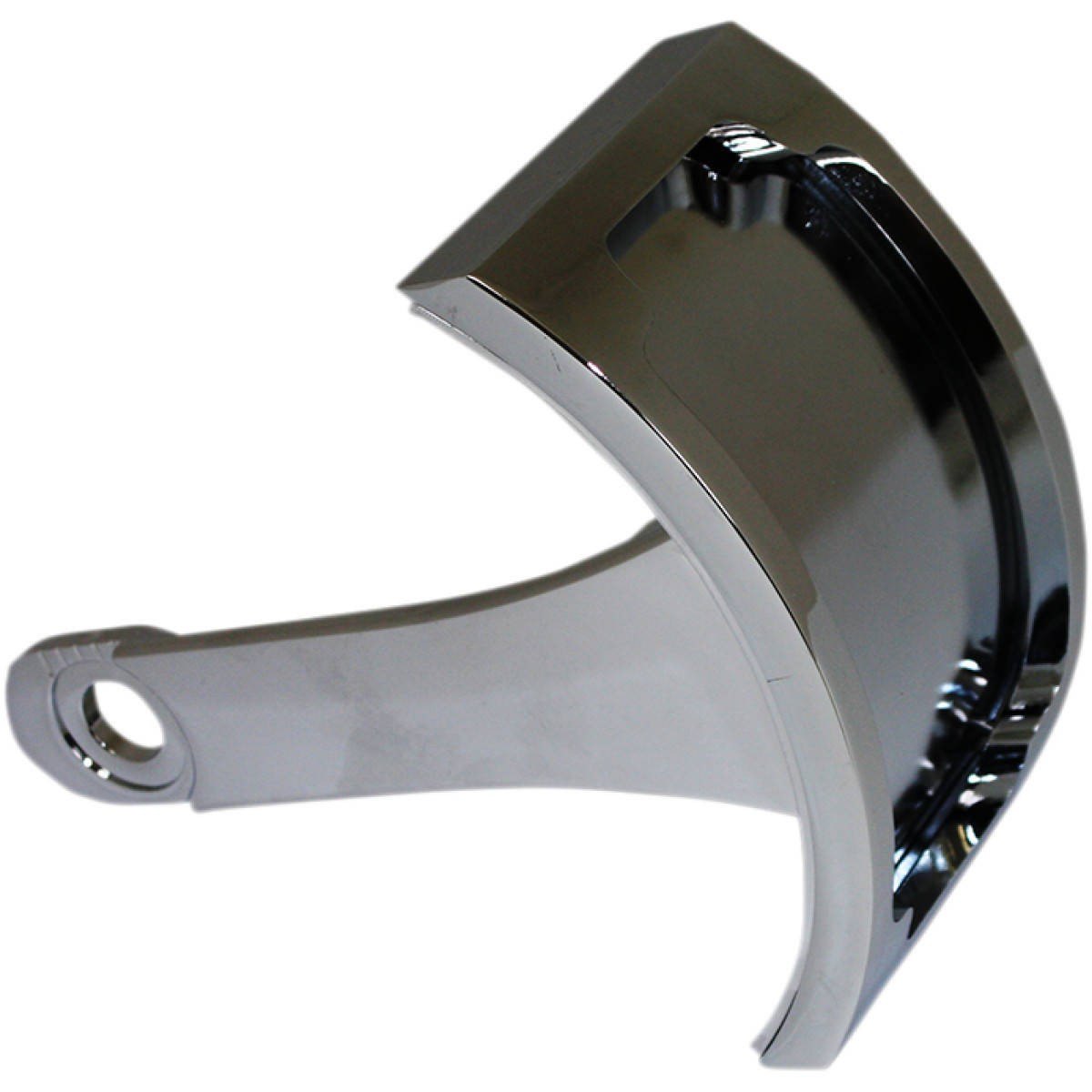 Custom Dynamics Radius Illuminated Vertical Side Mounted License Plate