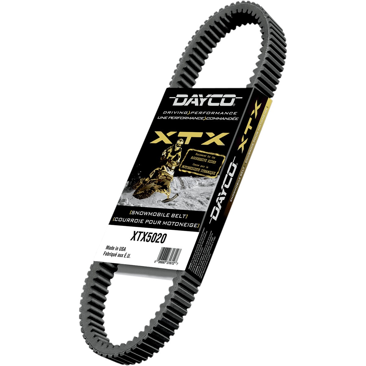 Dayco XTX Snowmobile Drive Belt FortNine Canada