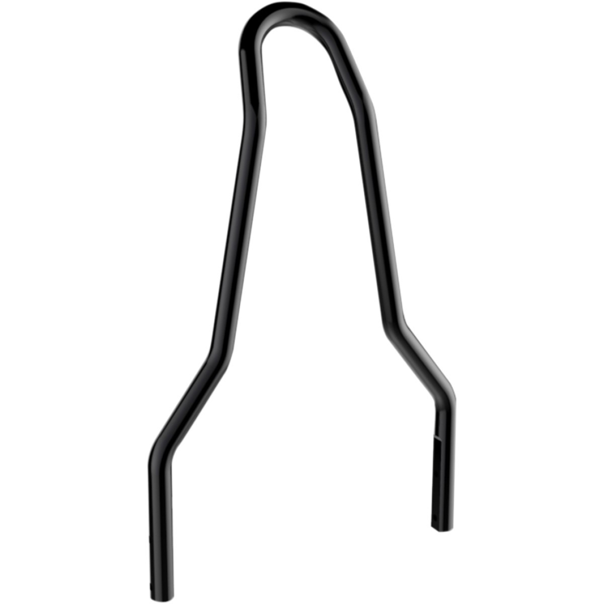 Drag Specialties Round Sissy Bar Tapered - 10.12in. x 8.75in. - Black ...