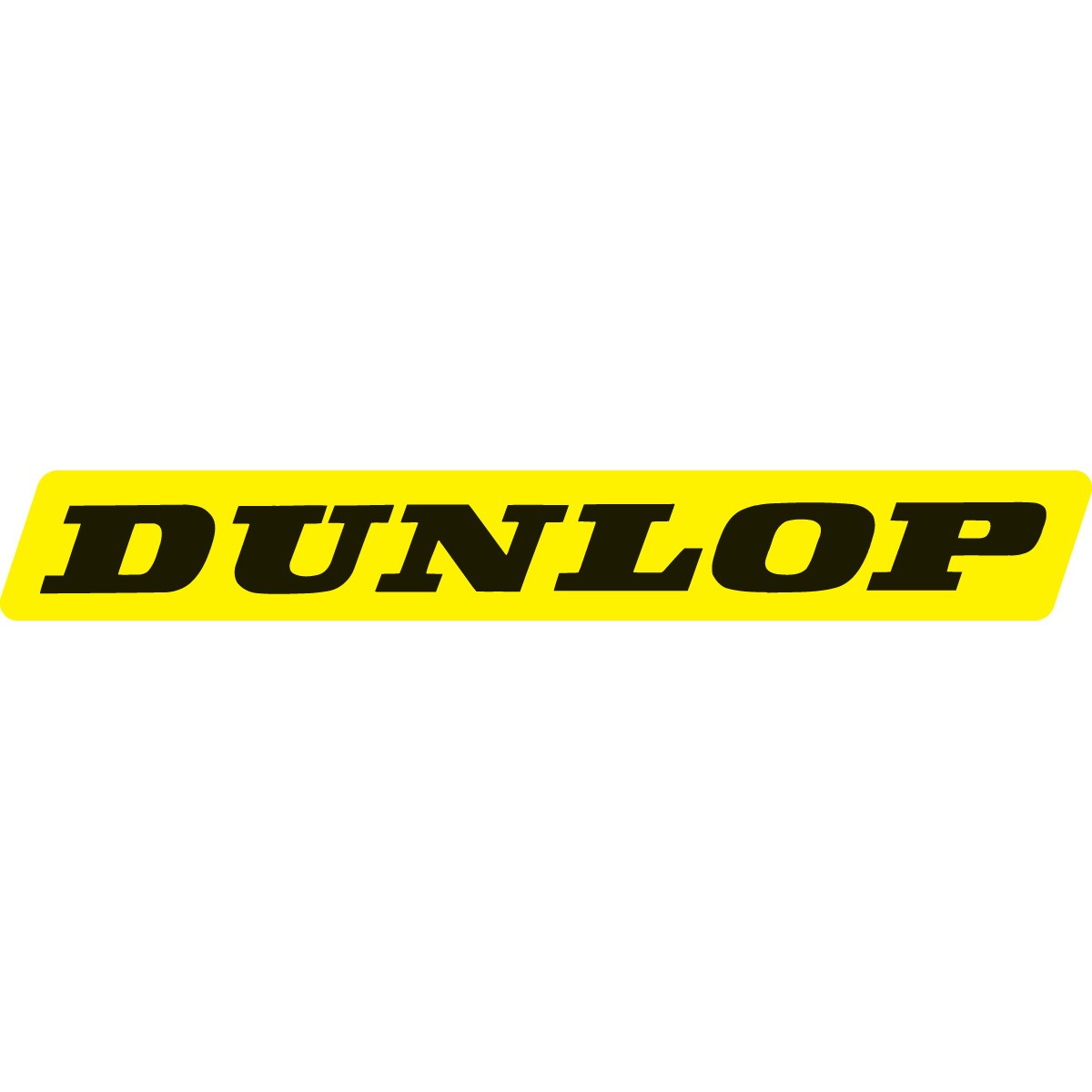 Factory Effex Logo 5 Pack Stickers - Dunlop - Yellow - 04-2669