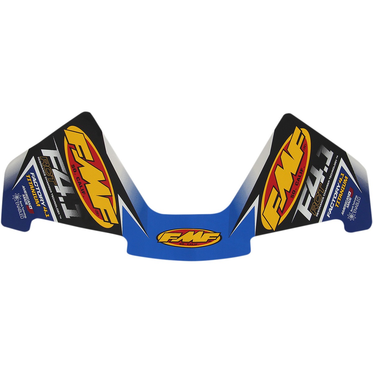 FMF Racing Muffler & Silencer Replacement Decal Factory 4.1 Ti RCT