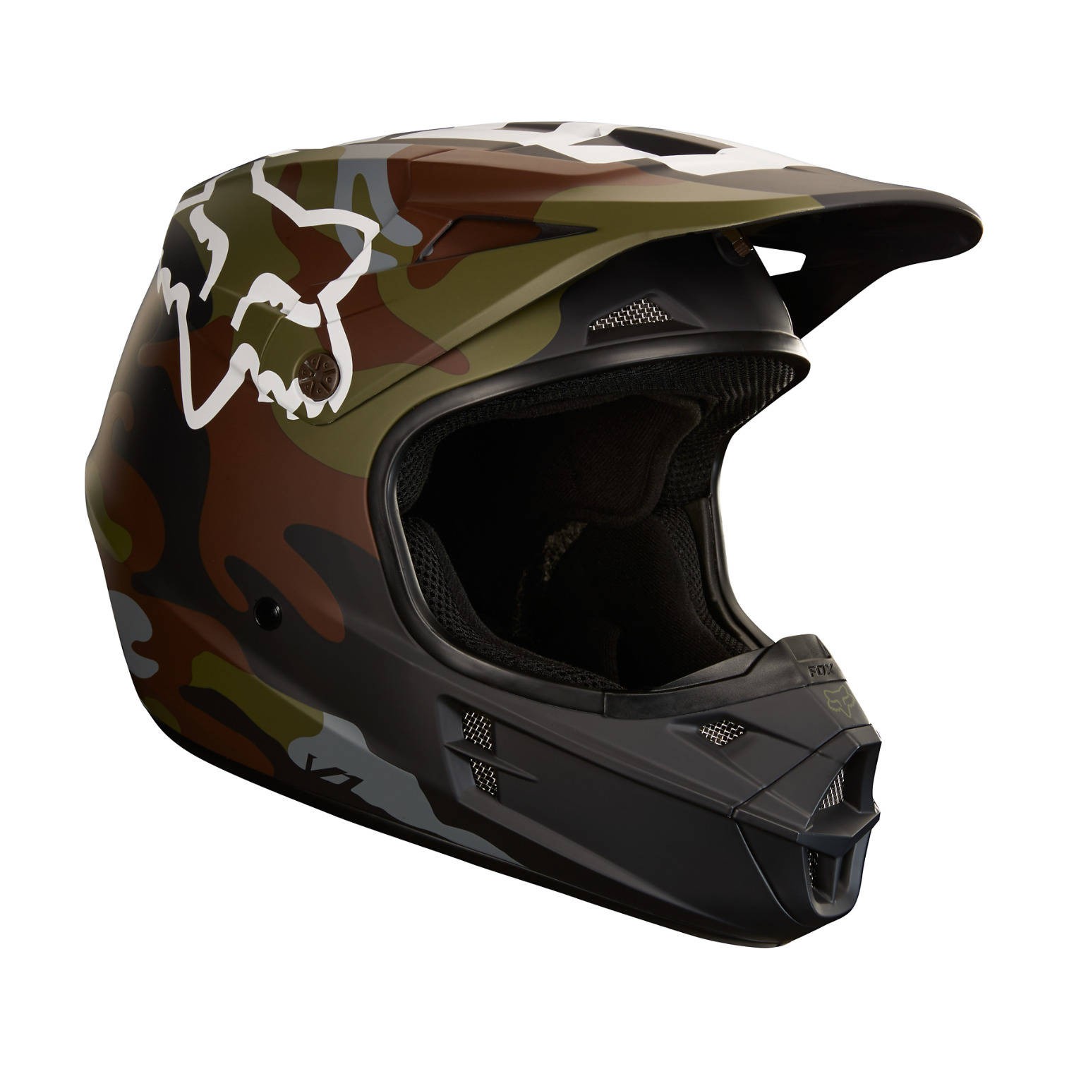 Fox Racing V1 Camo Helmet - Helmets - Dirt Bike - Closeout | FortNine