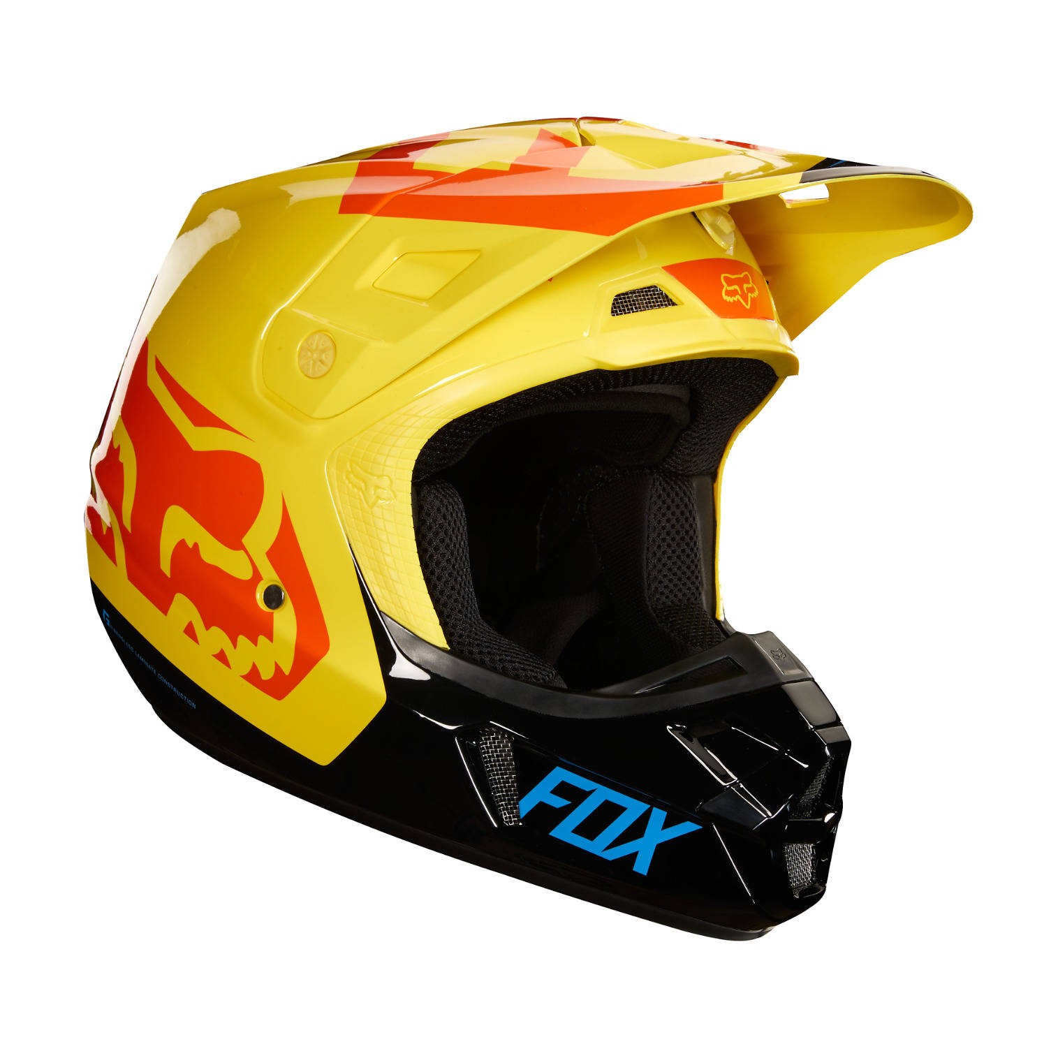 Fox Racing V2 Preme Helmet Helmets Dirt Bike Closeout FortNine