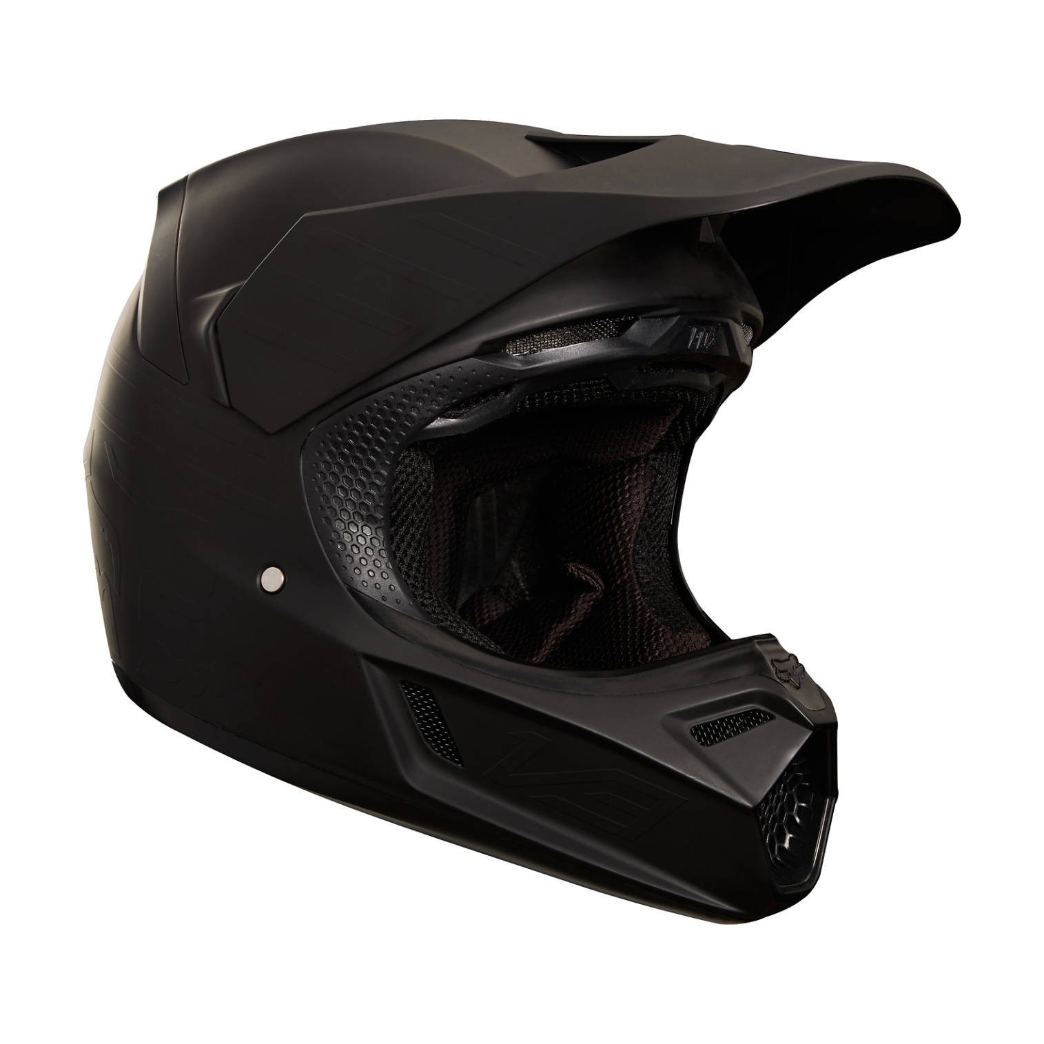 Fox Racing V3 Matte Carbon Helmet - Helmets - Dirt Bike | FortNine Canada