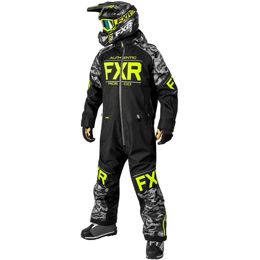 FXR Clutch Insulated Monosuit - One-Piece Suits - Suits - Snowmobile ...