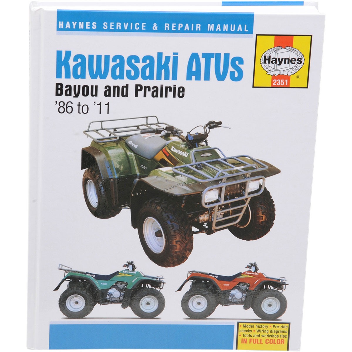 Haynes Repair Manual - Kawasaki Bayou/Prairie ATVs - 2351