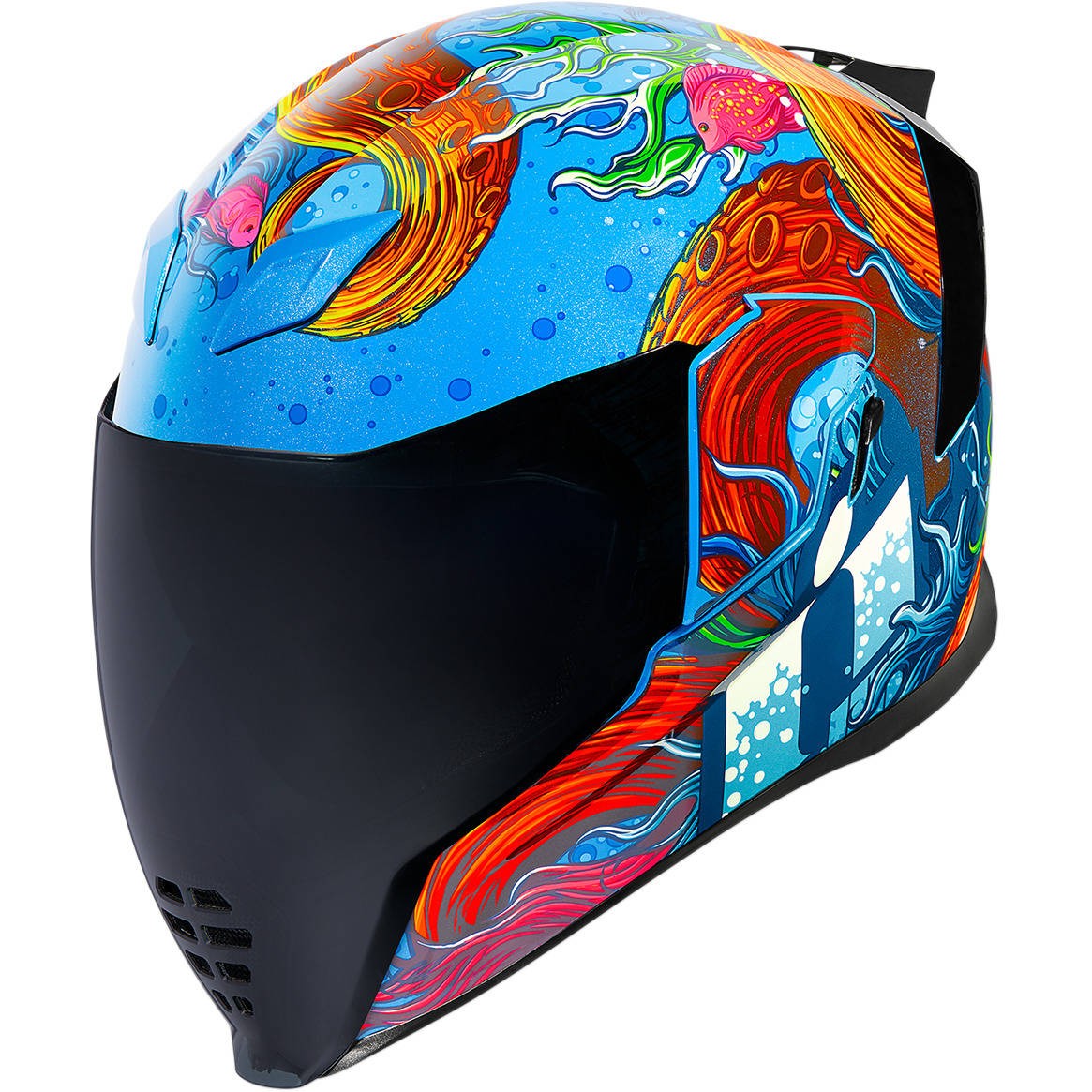 Icon Airflite Inky Helmet - Full Face - Motorcycle Helmets - Motorcycle ...