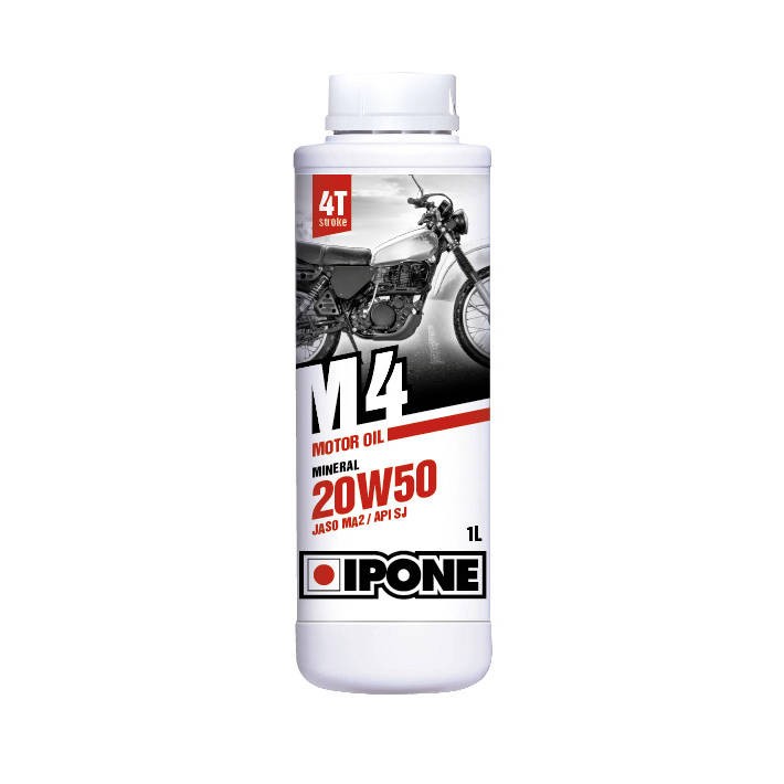 Ipone M4 Mineral Oil Motor Oils 4T Oils & Chemicals Accessories