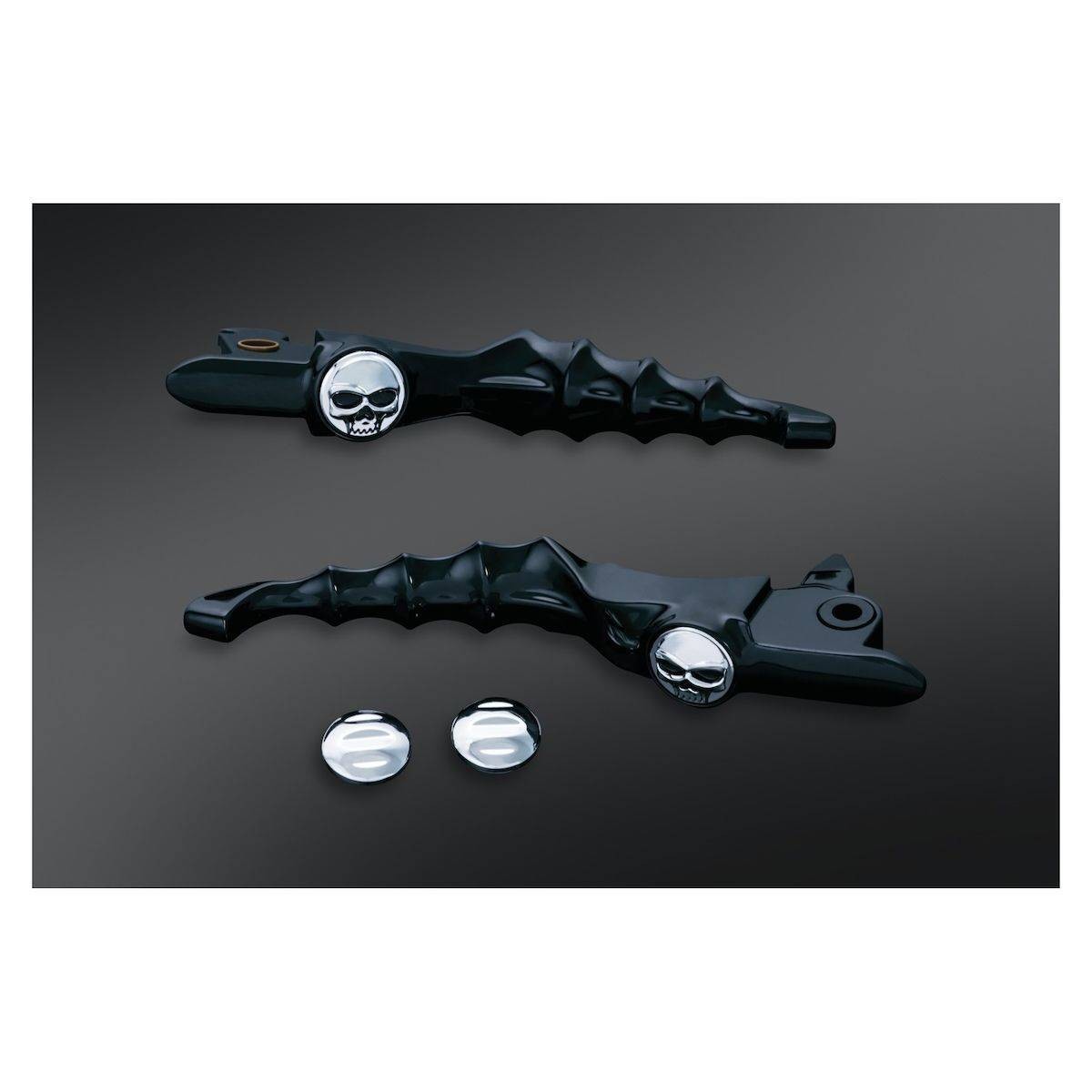 Kuryakyn Zombie Lever Set Gloss Black 1983 Kuryakyn Brands FortNine Canada
