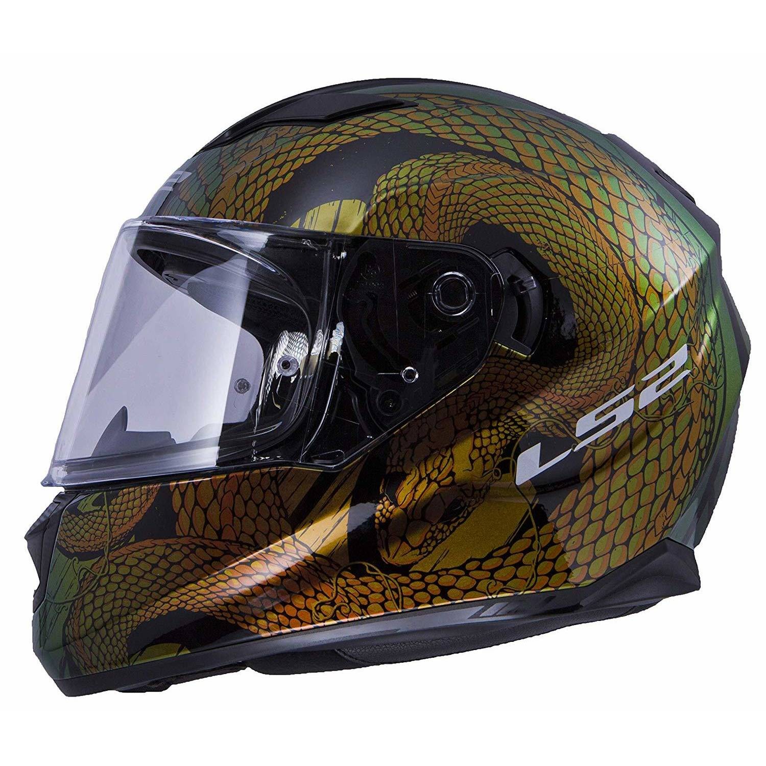 LS2 FF328 Stream Snake Helmet - Full Face - Motorcycle Helmets