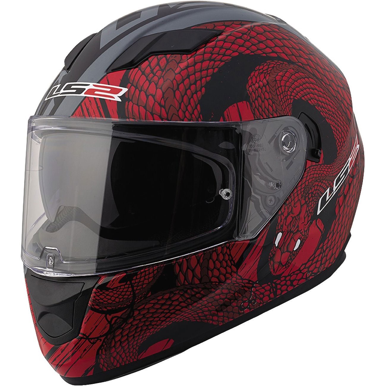 LS2 FF328 Stream Snake Helmet - Full Face - Motorcycle Helmets