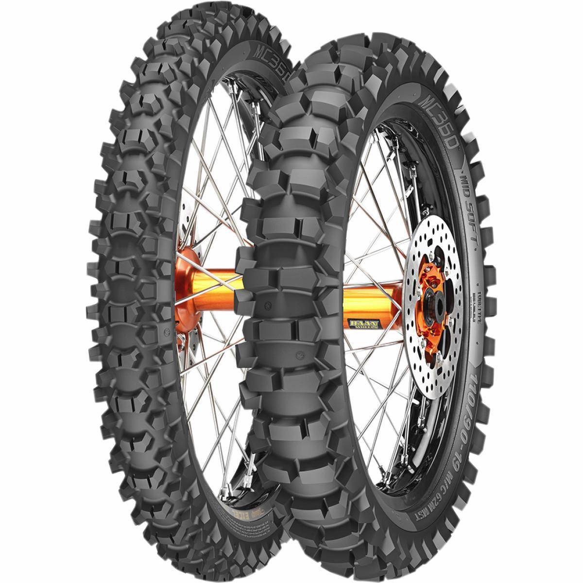 Metzeler MC360 Mid Soft Front Tire Motocross Tires Dirt Bike