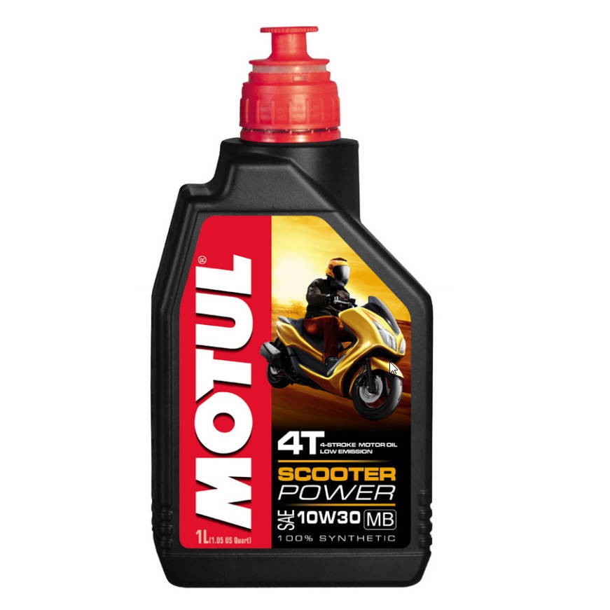 Motul Scooter Power MB 4T Synthetic Oil Motor Oils 4T Oils