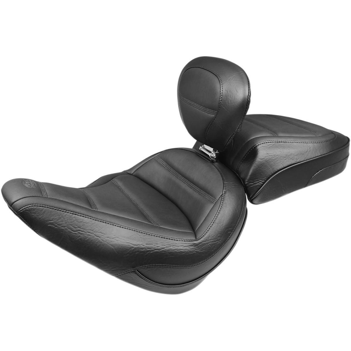 Mustang Standard Touring Solo Seat with Driver Backrest 79028