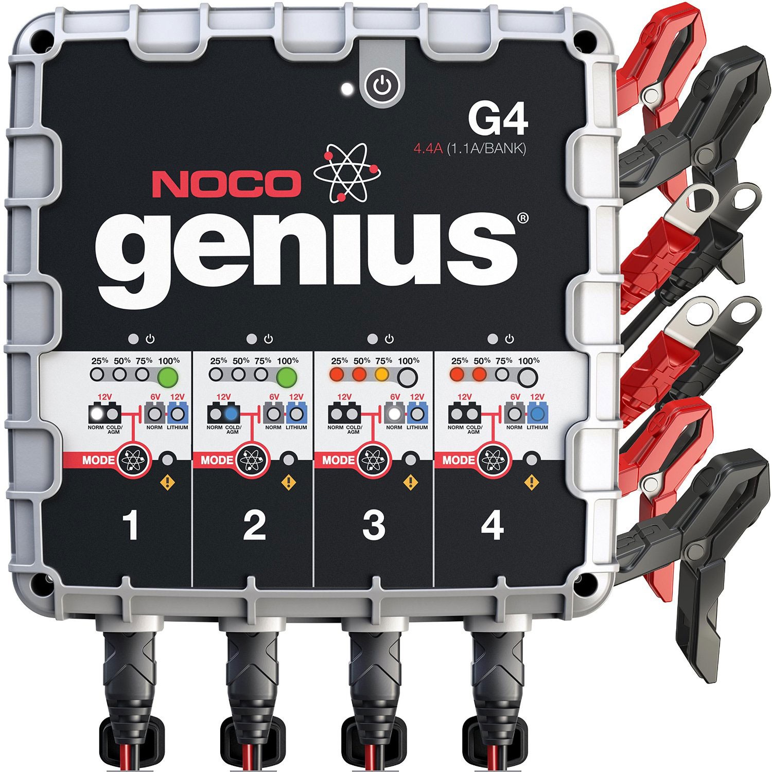 NOCO Genius G4 4Bank Battery Charger G4 FortNine Canada