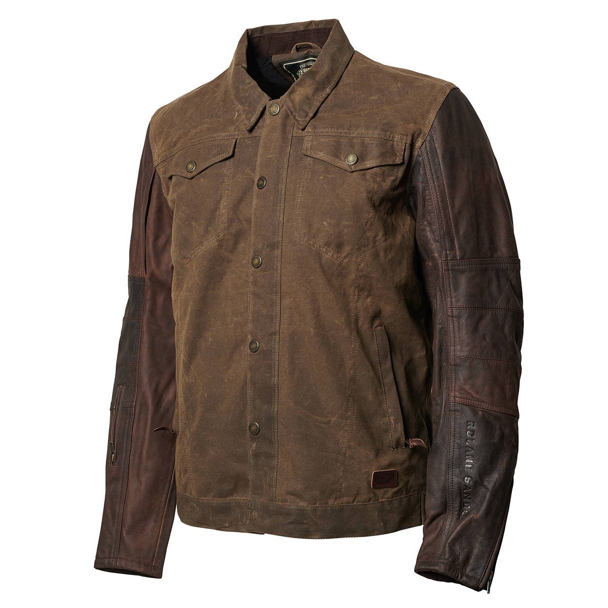 Roland Sands Johnny Waxed Cotton Jacket Textile Motorcycle Jackets