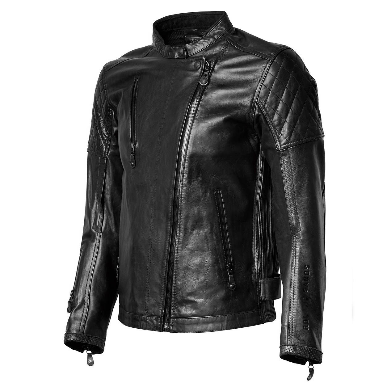 Roland Sands Signature Clash Leather Jacket - Leather - Motorcycle ...
