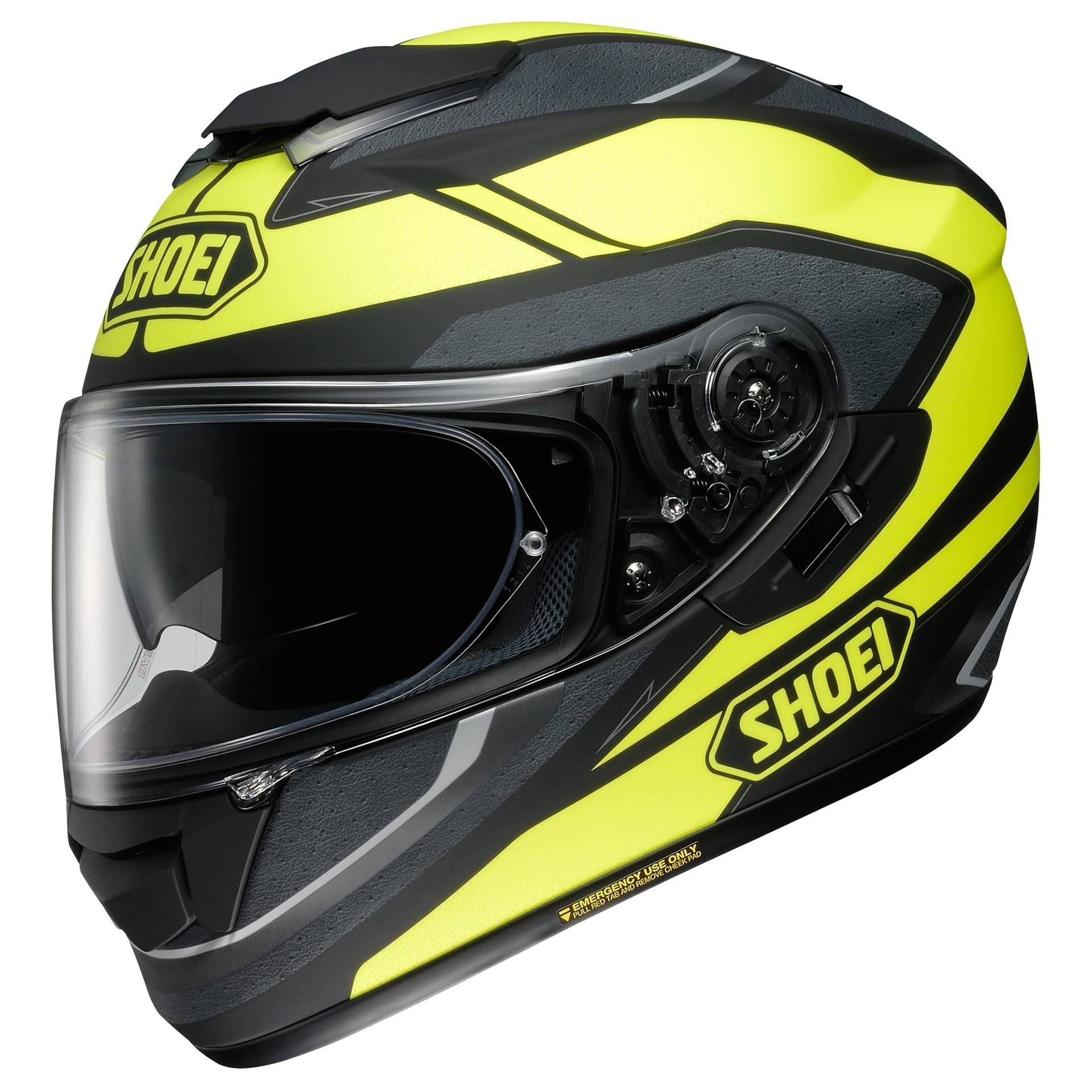 shoei gt air yellow