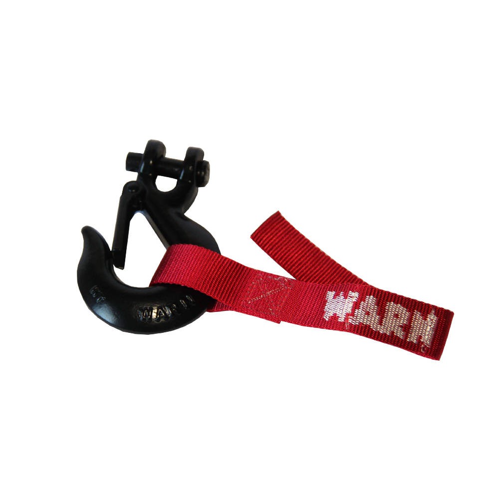 Warn Replacement Black Hook and Strap 89541 Winch Components