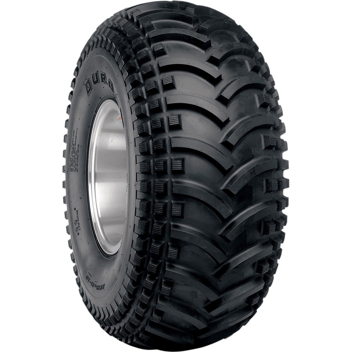Duro HF277 Trasher ATV Tires - 19x7x8 All-Terrain Front/Rear Replacement | 2-Ply Construction For Mini-ATVs & UTVs