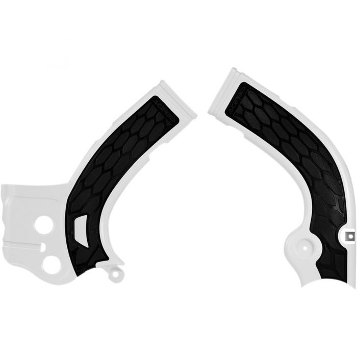 Acerbis XGrip Frame Guards White/Black 2374271035 FortNine Canada
