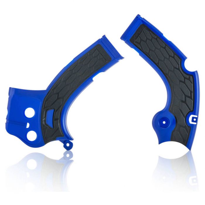 Acerbis XGrip Frame Guards Blue/Black 2640271034 FortNine Canada