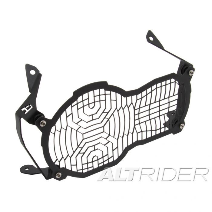 AltRider Stainless Steel Headlight Guard Black R11321104 FortNine